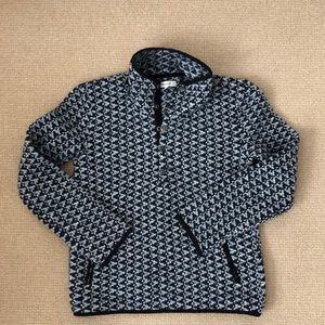 Madewell Popover snap neck ski sweater XXS